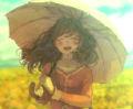 雨落水心漣漪香